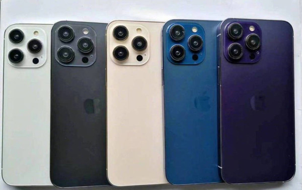 这紫色我爱了  iPhone 14 Pro最新曝光 五种配色可选！