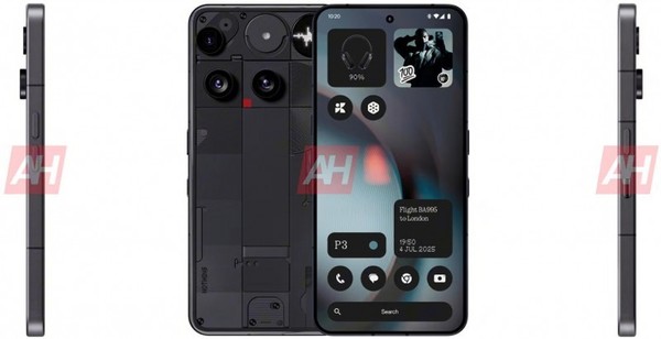 Nothing Phone(3)渲染图曝光 新设计语言更有背部三摄